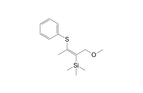 (E)-4-Methoxy-3-trimethylsilyl-2-(phenylthio)but-2-ene