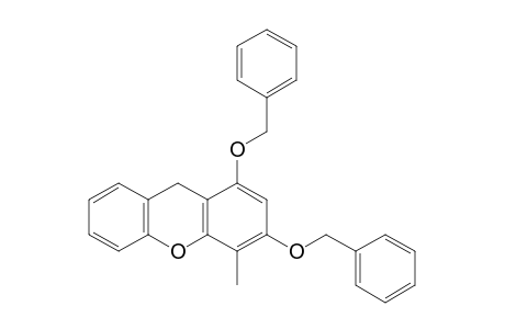 9H-Xanthene, 4-methyl-1,3-bis(phenylmethoxy)-