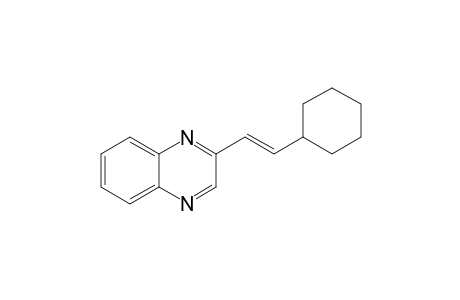 (E)-2-(2-Cyclohexylvinyl)quinoxaline