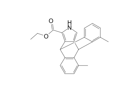 Ethyl 4,9-dihydro-5,10-dimethyl-4,9-o-benzenonaphtho[2,3-c]pyrrole-1-carboxylate