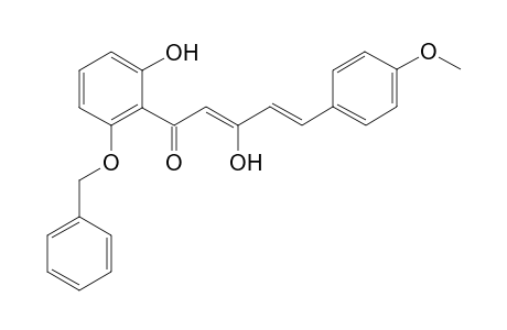 (2Z,4E)-1-[2-(benzyloxy)-6-hydroxyphenyl]-3-hydroxy-5-(4-methoxyphenyl)-2,4-pentadien-1-one