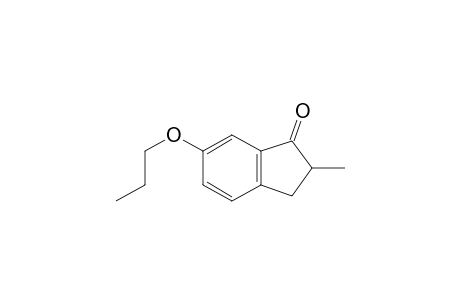 2-methyl-6-propoxy-2,3-dihydro-1H-inden-1-one