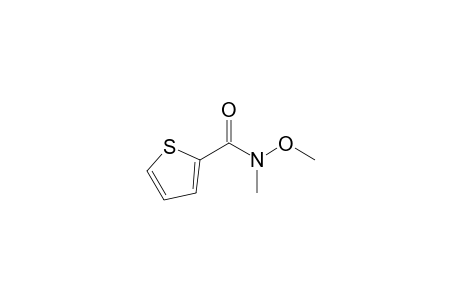 N-Methyl-N-methoxy-thiophene-2-carboxamide