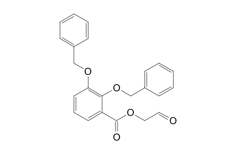 Formylmethyl 2,3-dibenzoxybenzoate