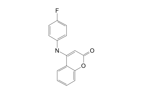 4-(4-Fluoroanilino)-2H-chromen-2-one