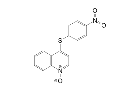 4-(4-nitrophenyl)sulfanyl-1-oxidanidyl-quinolin-1-ium