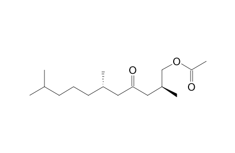 (2S)-1-Acetoxy-2,6,10-trimethylundecan-4-one