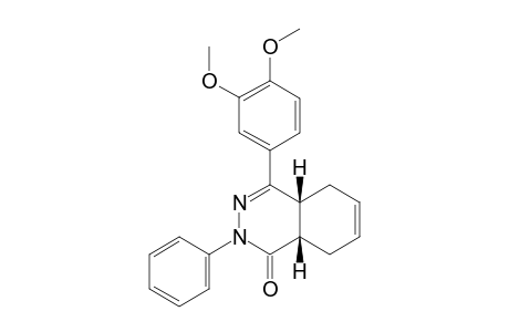 CIS-4-(3,4-DIMETHOXYPHENYL)-2-PHENYL-4A,5,8,8A-TETRAHYDRO-2H-PHTHALAZIN-1-ONE