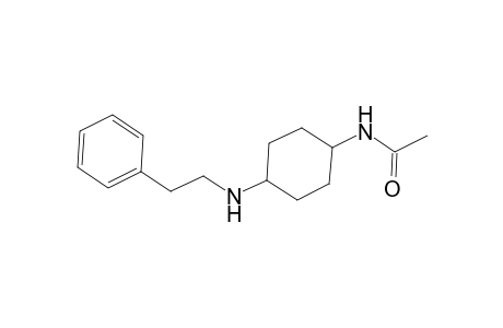 Acetamide, N-[4-[(2-phenylethyl)amino]cyclohexyl]-, trans-