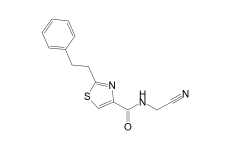 4-Thiazolecarboxamide, N-(cyanomethyl)-2-(2-phenylethyl)-