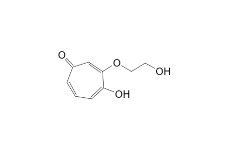 4-Hydroxy-3-(2-hydroxyethoxy)cyclohepta-2,4,6-trien-1-one