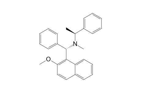 (S,S)-[(2-Methoxynaphthalen-1-yl)phenylmethyl]methyl(1-phenylethyl)amine