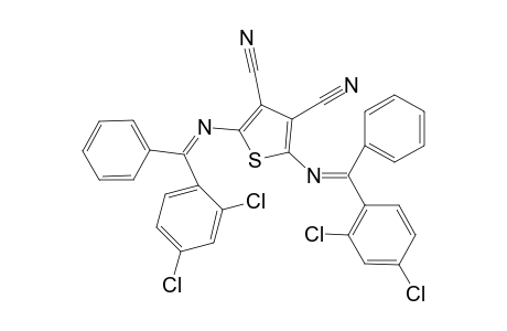 2,5-bis{[bis(2',4'-Dichlorophenyl)(phenyl)methylene]amino}thiophene-3,4-dicarbonitrile