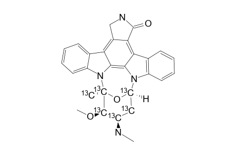 (2',3',4',5',6',2'-ME-C-13)-STAUROSPORINE