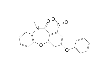 10-Methyl-1-nitro-3-phenoxydibenzo[b,f][1,4]oxazepin-11(10H)-one