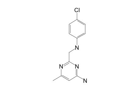(4-amino-6-methyl-pyrimidin-2-yl)methyl-(4-chlorophenyl)amine