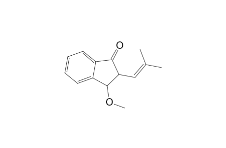 1H-Inden-1-one, 2,3-dihydro-3-methoxy-2-(2-methyl-1-propenyl)-