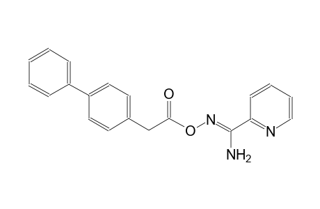 2-pyridinecarboximidamide, N'-[(2-[1,1'-biphenyl]-4-ylacetyl)oxy]-