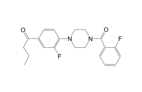1-[3-Fluoro-4-[4-(2-fluoro-benzoyl)-piperazin-1-yl]-phenyl]-butan-1-one