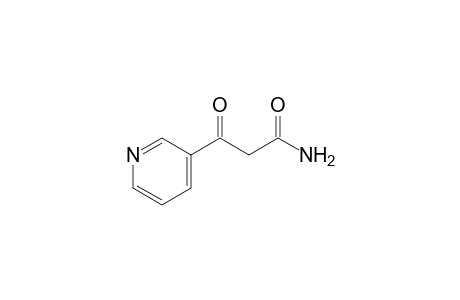3-keto-3-(3-pyridyl)propionamide