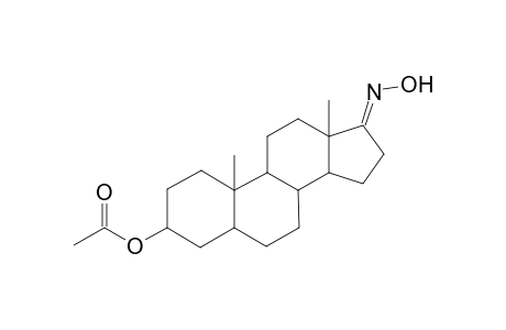 Cyclopenta[a]phenanthren, 3-hydroxy-17-hydroxyimino-10,13-dimethylperhydro-, acetate