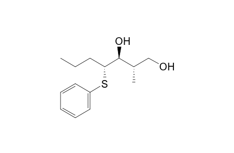 (2S,3S,4R)-2-methyl-4-(phenylthio)heptane-1,3-diol