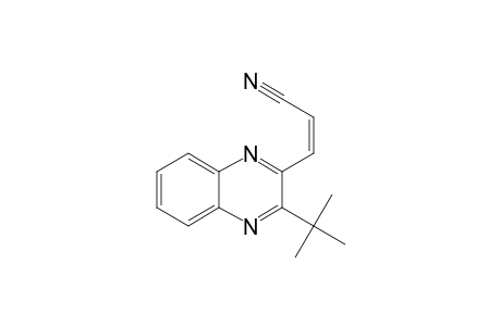 2-Propenenitrile, 3-[3-(1,1-dimethylethyl)-2-quinoxalinyl]-, (Z)-