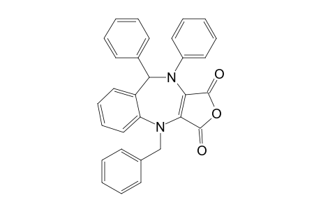1-Benzyl-4,5-diphenylbenzo[f]-[1,4]diazepine-2,3-dicarboxylic Anhydride