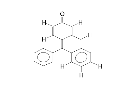 3-METHYL-4-BENZHYDRILIDENE-2,5-CYCLOHEXADIEN-1-ONE