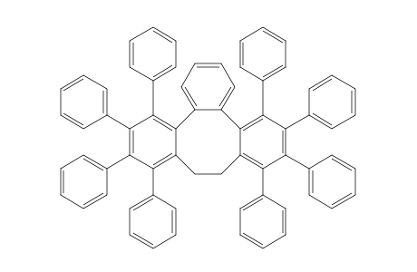 5,6,7,8,11,12,13,14-Octaphenyl-9,10-dihydrotribenzo[a,c,e]cyclooctene