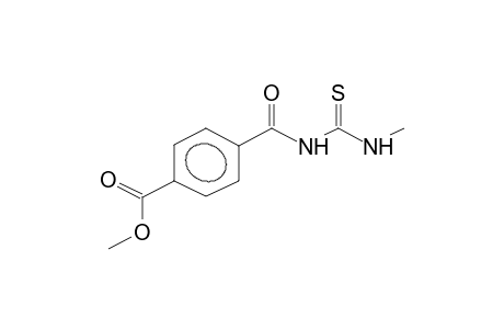 N-(4-CARBOMETHOXYBENZOYL)-N'-METHYLTHIOUREA