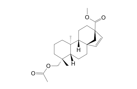 Methyl 18-acetoxybeyer-15-en-17-oate