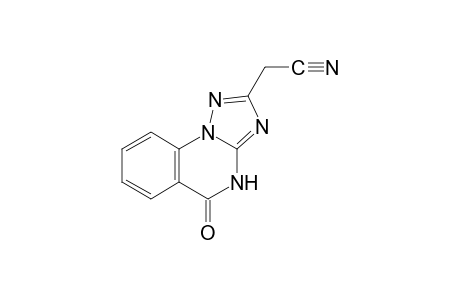 4,5-dihydro-5-oxo-s-triazolo[1,-a]quinazoline-2-acetonitrile