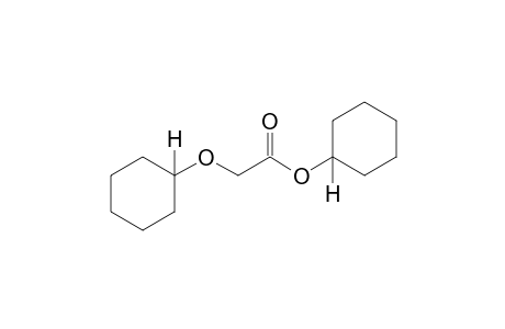 (cyclohexyloxy)acetic acid, cyclohexyl ester