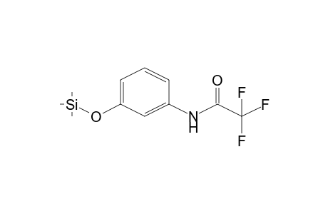2,2,2-trifluoro-N-(3-trimethylsilyloxyphenyl)acetamide