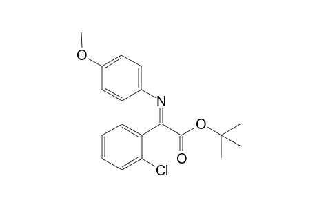 Tert-Butyl-2-(2-chlorophenyl)-2-((4-methoxyphenyl)imino)acetate