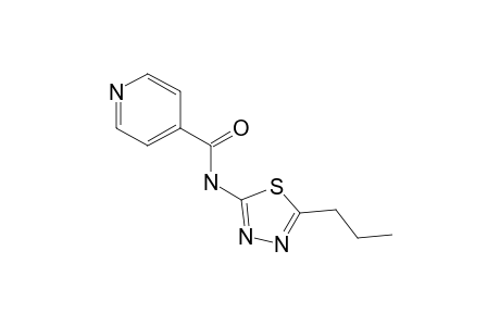 N-(5-Propyl-1,3,4-thiadiazol-2-yl)isonicotinamide