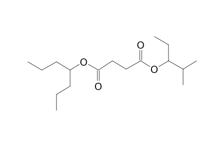 Succinic acid, 2-methylpent-3-yl 4-heptyl ester