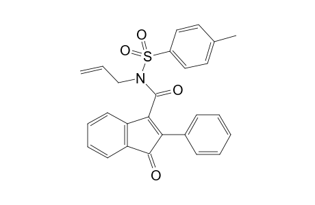 N-allyl-1-oxo-2-phenyl-N-tosyl-1H-indene-3-carboxamide