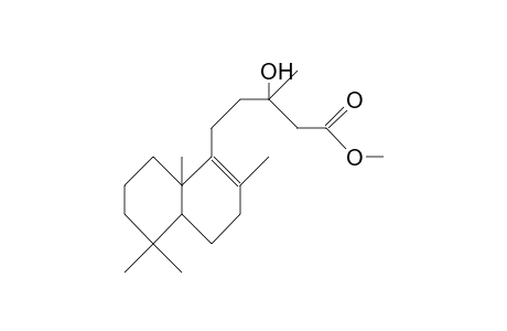 3,4,4a,5,6,7,8,8a-Octahydro-1-(3-hydroxy-4-methoxycarbonyl-3-methyl-butyl)-2,5,5,8a-tetramethyl-naphthalene