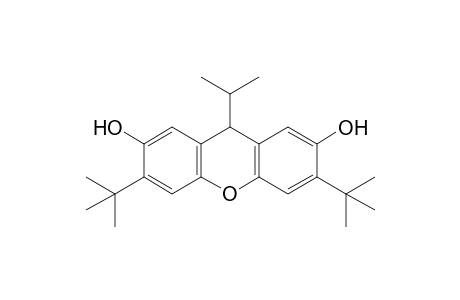 2,7-Dihydroxy-3,6-di-t-butyl-9-isopropyl-9H-xanthene