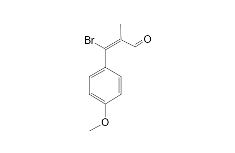 (E)-BETA-BROMO-BETA-(4-METHOXYPHENYL)-ALPHA-METHYLACROLEIN