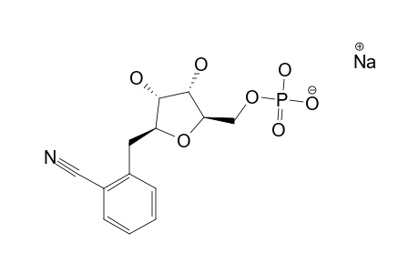 1-BETA-(2-CYANOBENZYL)-1-DEOXY-D-RIBOFURANOSIDE-MONOPHOSPHATE