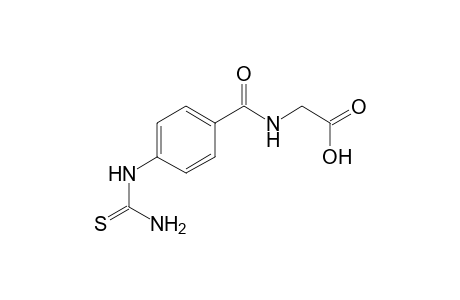 2-(4-Thioureidobenzamido)acetic acid