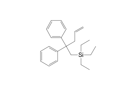 1-Allyl-1,1-diphenyl-2-(triethylsilyl)-ethane