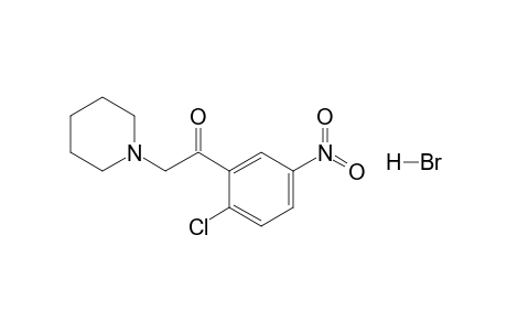 1-(2'-Chloro-5'-nitrophenyl)-2-piperidinoethanone hydrobromide