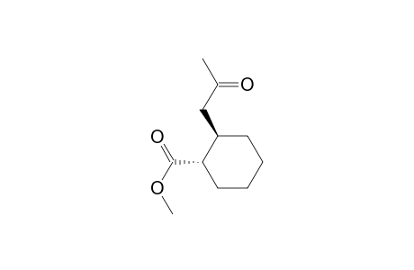 (1S,2R)-2-(2-oxopropyl)-1-cyclohexanecarboxylic acid methyl ester