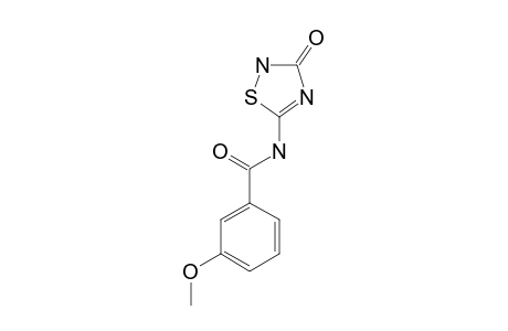 N-(3-keto-1,2,4-thiadiazol-5-yl)-3-methoxy-benzamide
