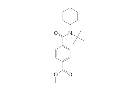 N-CYCLOHEXYL-N-TERT.-BUTYL-4-METHOXYCARBONYLBENZAMIDE