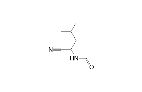 N-(1-cyano-3-methyl-butyl)formamide